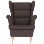 Sillón de tela marrón oscuro 74x84x100 cm | Foro24.es | Tu tienda online para hogar, jardín y más Foro24.es