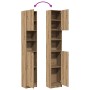 Armario de baño madera de ingeniería roble artisan de , Muebles de baño - Ref: Foro24-856049, Precio: 91,37 €, Descuento: %