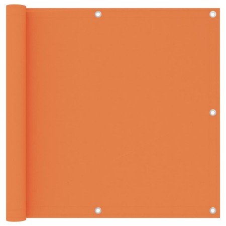 Toldo para balcón tela oxford naranja 90x300 cm en Sombrillas | Comprar online en Foro24