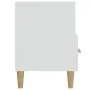 Weißer TV-Schrank aus Sperrholz, 102 x 36 x 50 cm von vidaXL, TV-Möbel - Ref: Foro24-812600, Preis: 71,18 €, Rabatt: %