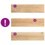 Peldaños escalera 20 uds sin tratar 100x25x2 cm by , Stair mats - Ref: Foro24-3282944, Price: 654,72 €, Discount: %