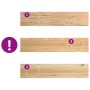 Peldaños escalera 20 uds sin tratar 120x25x2 cm | Foro24.es | Tu tienda online para hogar, jardín y más Foro24.es