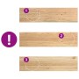 Peldaños escalera 20 uds sin tratar 100x30x2cm von , Treppenmatten - Ref: Foro24-3282950, Preis: 858,23 €, Rabatt: %