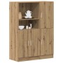 Set de muebles cocina 2 pzas madera ingeniería roble artesanal by , Shelves and shelves - Ref: Foro24-3324150, Price: 197,98 ...