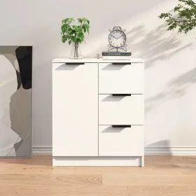 White plywood sideboard 60x30x70 cm by vidaXL, Sideboards - Ref: Foro24-811079, Price: 90,64 €, Discount: %