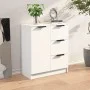 Sperrholz Anrichte weiß 60x30x70 cm von vidaXL, Sideboards - Ref: Foro24-811079, Preis: 90,64 €, Rabatt: %