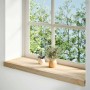Alféizares de ventana 2 uds madera maciza roble sin tratar by , Marcos de ventanas - Ref: Foro24-4009109, Price: 61,96 €, Dis...