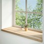 Alféizares de ventana 2 uds madera maciza roble sin tratar | Foro24.es | Tu tienda online para hogar, jardín y más Foro24.es