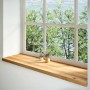 Alféizares de ventana 2 uds madera maciza roble marrón claro | Foro24.es | Tu tienda online para hogar, jardín y más Foro24.es