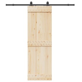 Kit de herrajes para puertas correderas acero