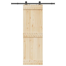 Kit de herrajes para puertas correderas acero