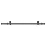 Kit de herrajes para puertas correderas acero negro 152,5 cm | Foro24.es | Tu tienda online para hogar, jardín y más Foro24.es