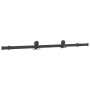 Kit de herrajes para puertas correderas acero negro 152,5 cm | Foro24.es | Tu tienda online para hogar, jardín y más Foro24.es