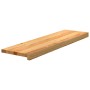 Peldaños de escalera 8 uds madera maciza roble marrón claro | Foro24.es | Tu tienda online para hogar, jardín y más Foro24.es