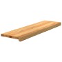 Peldaños de escalera 8 uds madera maciza roble marrón claro | Foro24.es | Tu tienda online para hogar, jardín y más Foro24.es