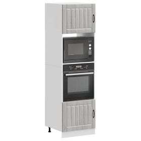 Armarios para horno 2 uds Kalmar gris sonoma madera ingeniería de , Armarios de cocina - Ref: Foro24-3315047, Precio: 217,21 ...