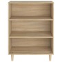 Sonoma oak plywood sideboard 69.5x32.5x90 cm by vidaXL, Sideboards - Ref: Foro24-812243, Price: 59,75 €, Discount: %