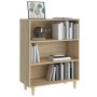 Sonoma oak plywood sideboard 69.5x32.5x90 cm by vidaXL, Sideboards - Ref: Foro24-812243, Price: 59,75 €, Discount: %