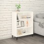 Hochglanzweißes Sperrholz-Sideboard 69,5 x 32,5 x 90 cm von vidaXL, Sideboards - Ref: Foro24-812255, Preis: 65,81 €, Rabatt: %