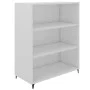 Hochglanzweißes Sperrholz-Sideboard 69,5 x 32,5 x 90 cm von vidaXL, Sideboards - Ref: Foro24-812255, Preis: 64,86 €, Rabatt: %