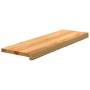 Peldaños de escalera 16 uds madera maciza roble marrón claro | Foro24.es | Tu tienda online para hogar, jardín y más Foro24.es