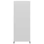 Hochglanzweißes Sperrholz-Sideboard 69,5 x 32,5 x 90 cm von vidaXL, Sideboards - Ref: Foro24-812255, Preis: 64,86 €, Rabatt: %