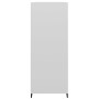 Hochglanzweißes Sperrholz-Sideboard 69,5 x 32,5 x 90 cm von vidaXL, Sideboards - Ref: Foro24-812255, Preis: 65,81 €, Rabatt: %