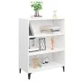 Hochglanzweißes Sperrholz-Sideboard 69,5 x 32,5 x 90 cm von vidaXL, Sideboards - Ref: Foro24-812255, Preis: 64,86 €, Rabatt: %