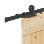 Puerta corredera con herrajes madera maciza de pino 100x210 cm by , Doors - Ref: Foro24-3332675, Price: 221,78 €, Discount: %