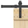 Puerta corredera con herrajes madera maciza de pino 95x210 cm von , Türen - Ref: Foro24-3332758, Preis: 220,64 €, Rabatt: %