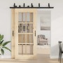 Kit de herrajes para puertas correderas acero negro 183 cm von , Türartikel - Ref: Foro24-3295729, Preis: 125,80 €, Rabatt: %
