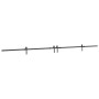 Kit de herrajes para puertas correderas acero negro 427 cm by , Door items - Ref: Foro24-3295776, Price: 113,36 €, Discount: %