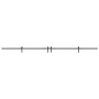 Kit de herrajes para puertas correderas acero negro 427 cm by , Door items - Ref: Foro24-3295776, Price: 113,36 €, Discount: %