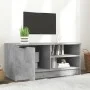 TV-Schrank aus betongrauem Sperrholz, 80 x 35 x 36,5 cm von vidaXL, TV-Möbel - Ref: Foro24-811474, Preis: 46,66 €, Rabatt: %