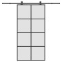 Puerta corredera set herrajes vidrio ESG aluminio 102,5x205 cm von , Türen für zu Hause - Ref: Foro24-3332904, Preis: 287,21 ...