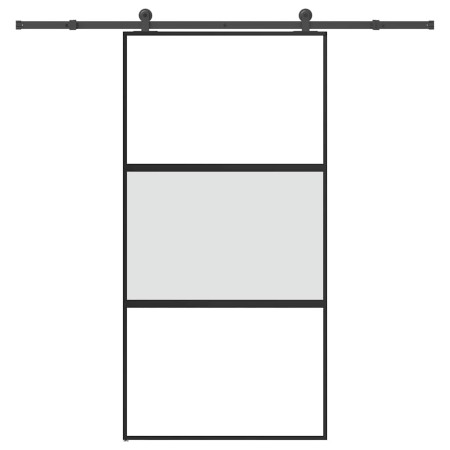 Puerta corredera set herrajes vidrio templado aluminio | Foro24.es | Tu tienda online para hogar, jardín y más Foro24.es