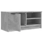 Concrete gray plywood TV cabinet 80x35x36.5 cm by vidaXL, TV Furniture - Ref: Foro24-811474, Price: 46,66 €, Discount: %