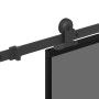Puerta corredera set herrajes vidrio templado aluminio 76x205cm von , Türen für zu Hause - Ref: Foro24-3332986, Preis: 235,93...