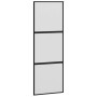 Puerta corredera set herrajes vidrio templado aluminio 76x205cm von , Türen für zu Hause - Ref: Foro24-3332938, Preis: 219,68...