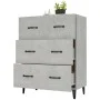 Concrete gray engineered wood sideboard 69.5x34x90 cm by vidaXL, Sideboards - Ref: Foro24-812163, Price: 83,30 €, Discount: %