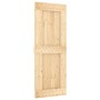 Puerta corredera con herrajes madera maciza de pino 80x210 cm by , Doors - Ref: Foro24-3332713, Price: 185,93 €, Discount: %