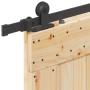Puerta corredera con herrajes madera maciza de pino 70x210 cm by , Doors - Ref: Foro24-3332718, Price: 169,27 €, Discount: %