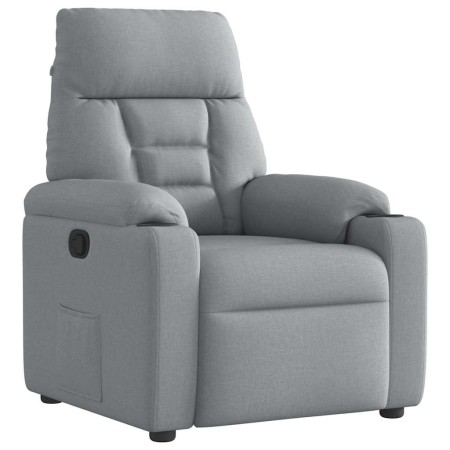 Sillón reclinable de tela gris claro | Foro24.es | Tu tienda online para hogar, jardín y más Foro24.es
