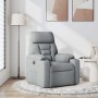 Sillón reclinable de tela gris claro | Foro24.es | Tu tienda online para hogar, jardín y más Foro24.es
