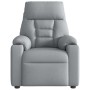 Sillón reclinable de tela gris claro | Foro24.es | Tu tienda online para hogar, jardín y más Foro24.es