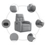 Sillón reclinable de tela gris claro | Foro24.es | Tu tienda online para hogar, jardín y más Foro24.es