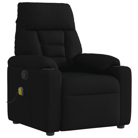 Sillón reclinable de masaje de tela negro | Foro24.es | Tu tienda online para hogar, jardín y más Foro24.es