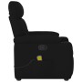 Sillón reclinable de masaje de tela negro | Foro24.es | Tu tienda online para hogar, jardín y más Foro24.es