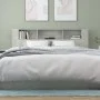 Concrete gray headboard furniture 200x18.5x104.5 cm by vidaXL, Headboards and footboards - Ref: Foro24-811956, Price: 84,64 €...