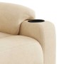 Sillón reclinable tela de microfibra beige | Foro24.es | Tu tienda online para hogar, jardín y más Foro24.es